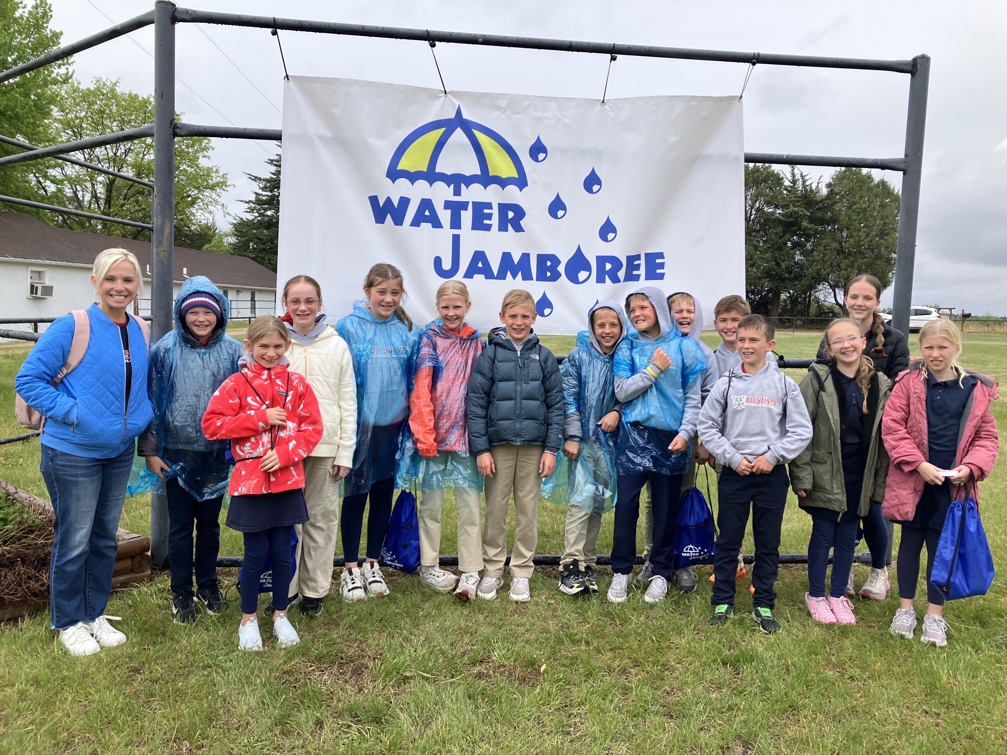 Class of Students at Water Jamboree