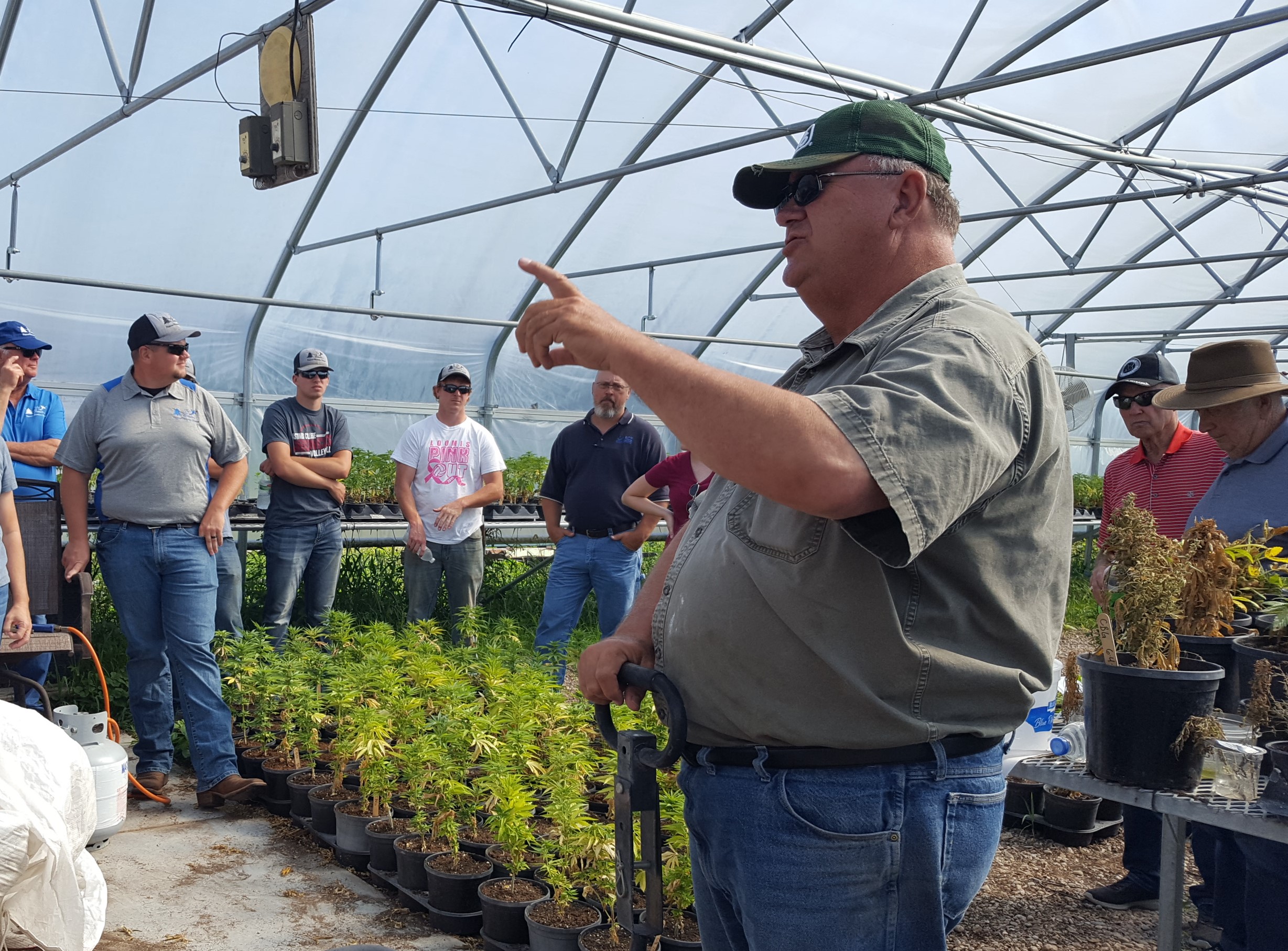 Tom Schwarz speaking about his family farm