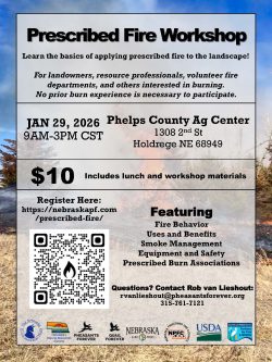 Prescribed Fire Workshop Flyer