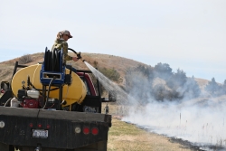 Wet Line with Water Truck