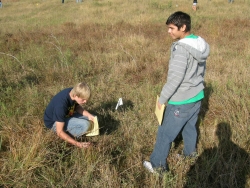 Students at Range Competition