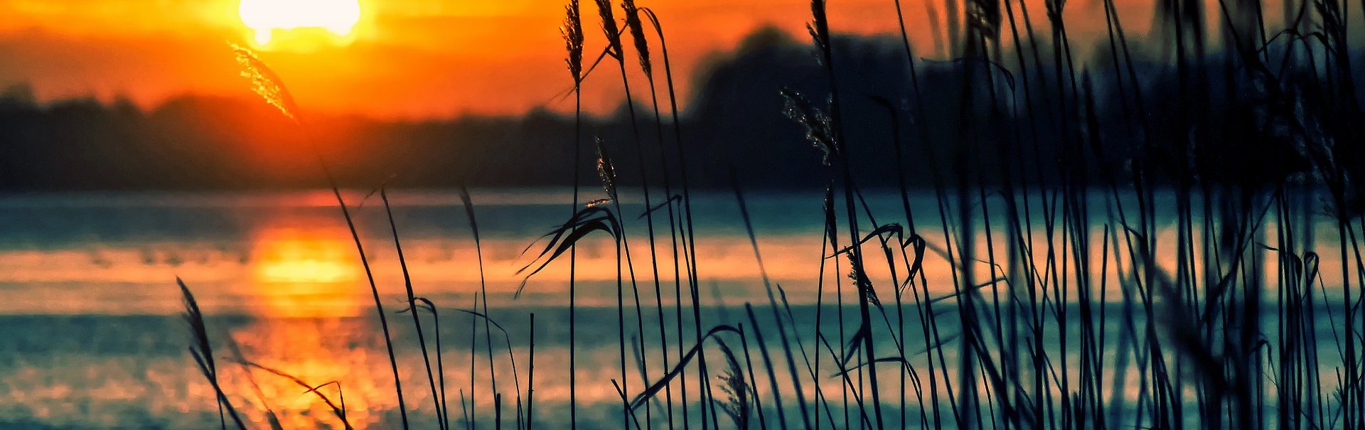 Lake sunset