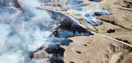 Arial of Burn