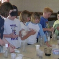 students build water filter